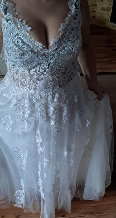 Suknia ślubna 42/44 xl/xxl