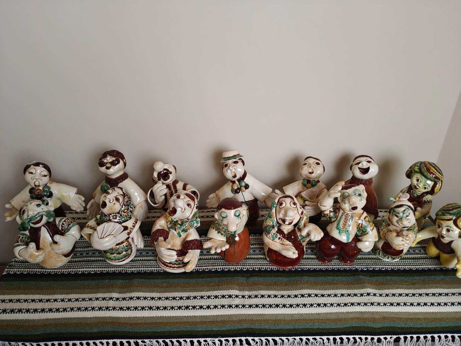 Унікальні керамічні сюжетні фігури