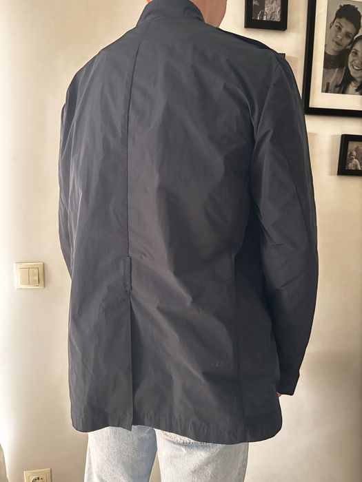 Calvin Klein granatowa męska kurtka polo wiatrówka 52 L