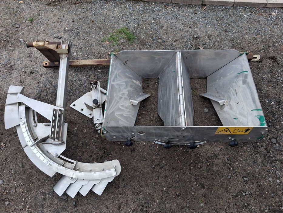 Limiter oraz wsyp do rozsiewacza wapna i nawozu Gustrower