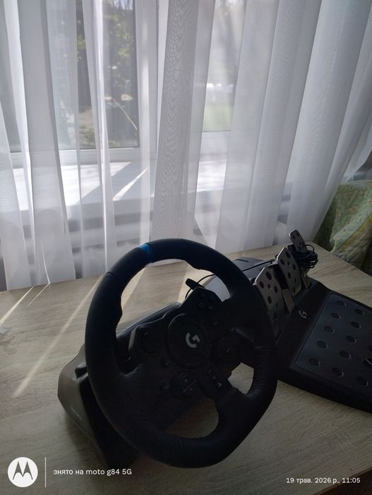 Руль Logitech g923 з гарантією ps4/ps5/pc