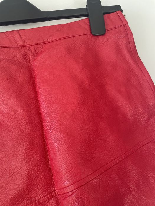 Ekoskóra - spódnica mini