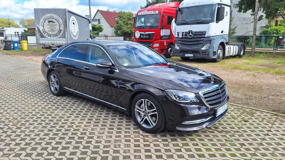 Bezgotówkowy Wynajem z OC sprawcy - MERCEDES S KLASA S350d 4Matic LONG