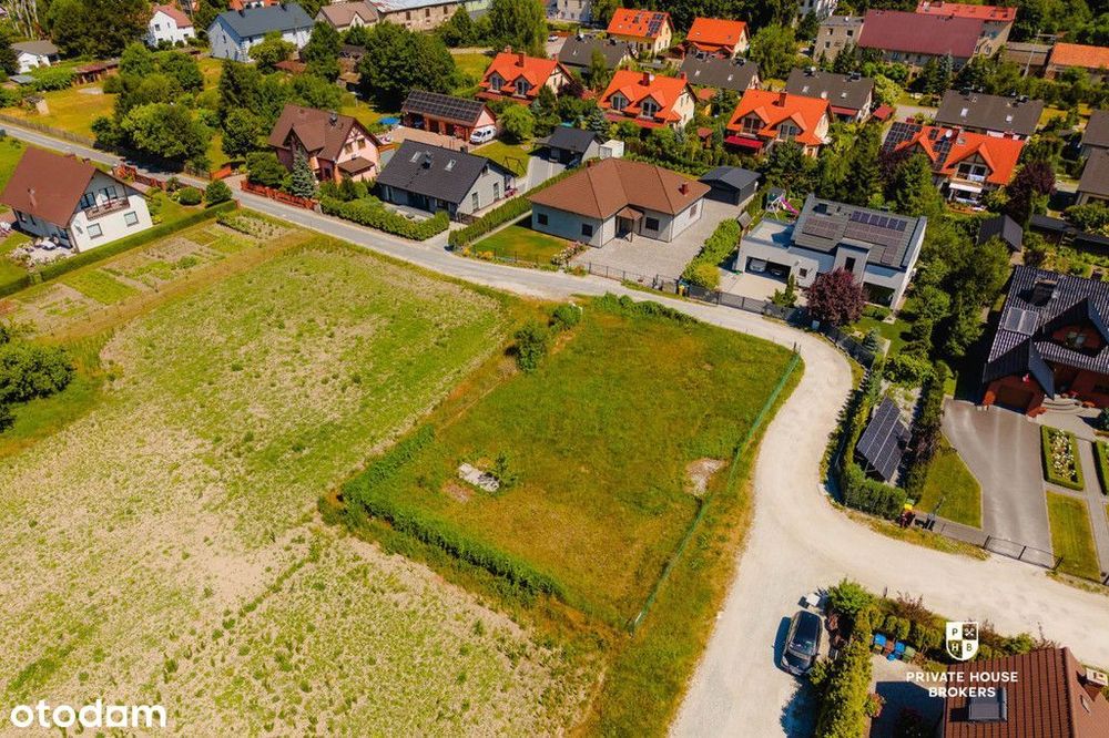 Na sprzedaz działka budowlana z mediami w pobliżu - Widok 2