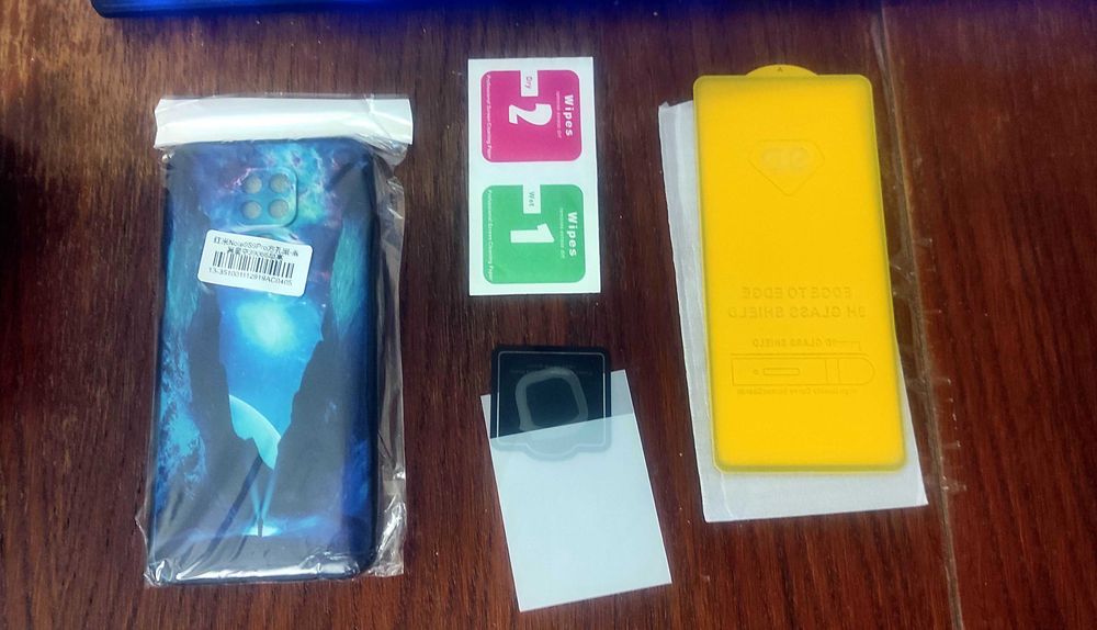 Чехол для Xiaomi Redmi note 9/PRO/S +стекло на экран +стекло на камеру