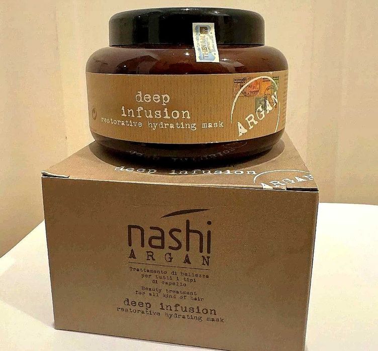 maska nashi argan nowa do włosów