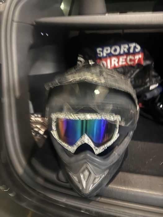 Capacete NAU, e oculos mota