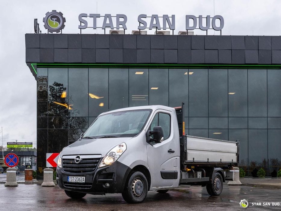 Opel MOVANO 2.3 CDTI  4x2 125 KM trójstronna wywrotka scattolini  OPEL MOVANO 2.3 CDTI 4x2 125 KM trójstronna wywrotka scattolini