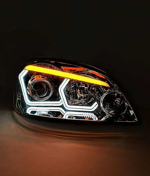 ‼️модель 2027-2028 годов‼️ Биксеноновые линзы 3.0" дюйма (76мм) стиль BMW led Hella 3r aozoom
