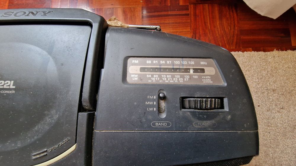 Rádio stereo sony