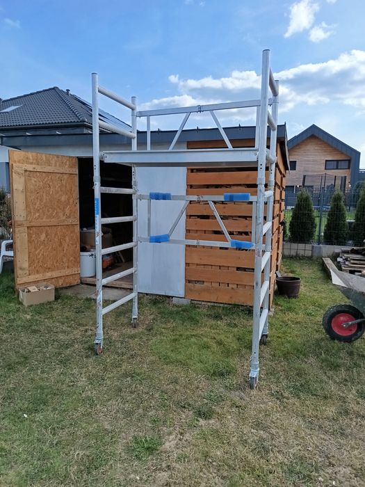 Rusztowanie Aluminiowe łamane wynajem