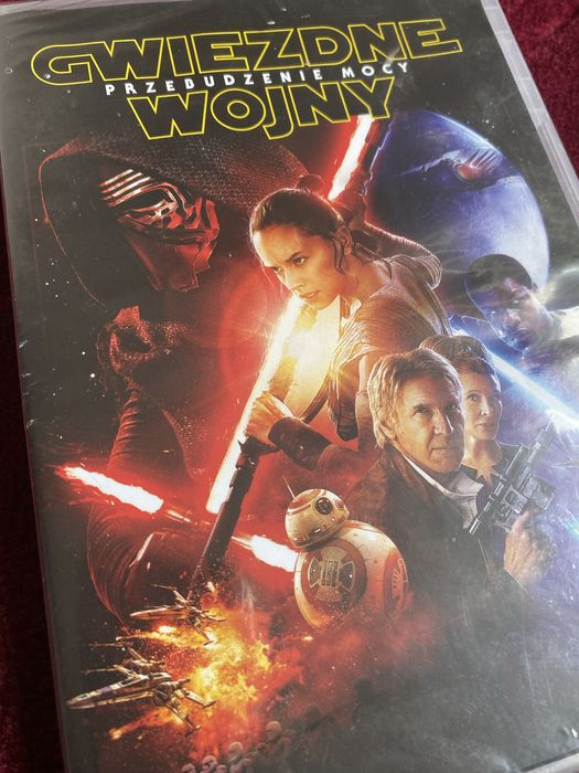 Film Gwiezdne Wojny przebudzenie mocy na dvd , nowy , zafoliowany