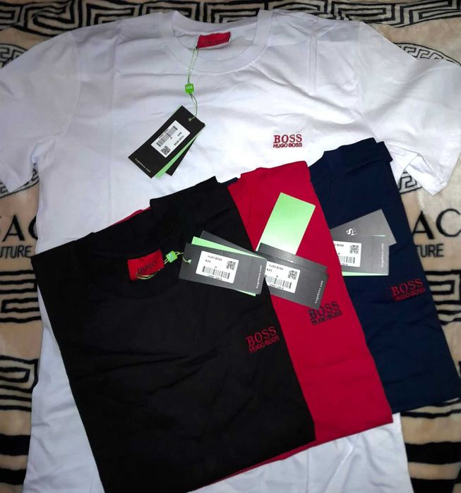 Koszulka męska duzy znaczek Boss calvin klein Shirt Premium