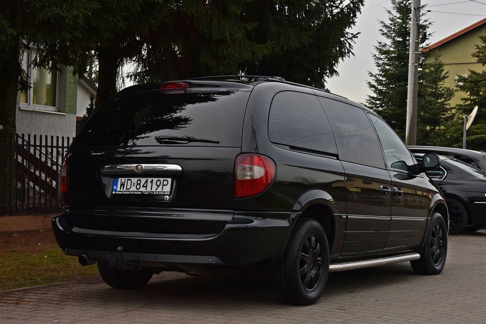 CHRYSLER GRAND VOYAGER 2.8 CRD 150KM Klima Skóra Elektryka 7-osób 2007