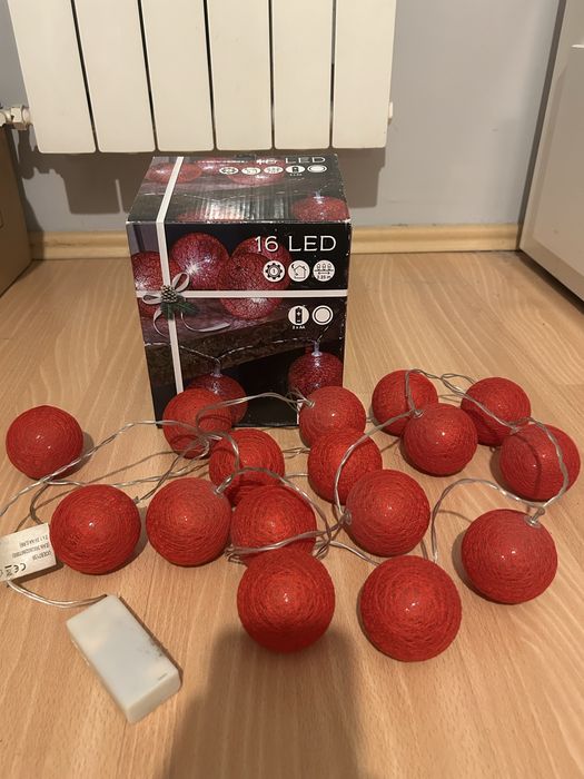 Girlanda lampki ledowe kule
