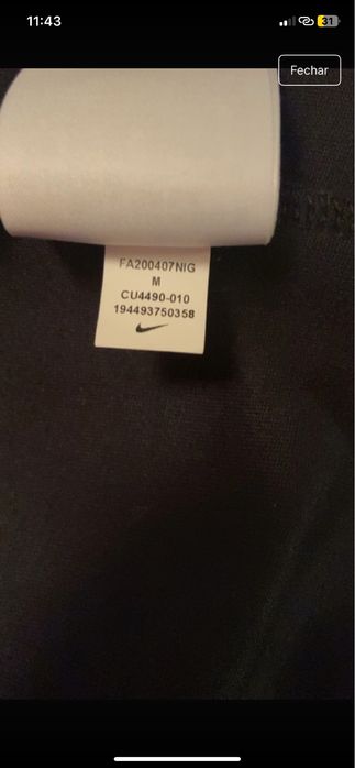 Nike tech preto !