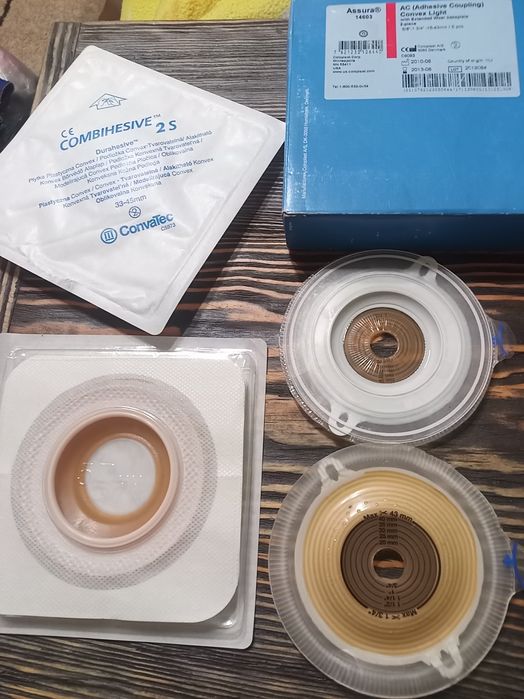 Кольца до калоприймачі в