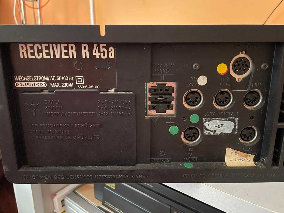 Amplituner Grundig R45a -Super- HiFi 2x50 W / 4 Ohm (Defekt-na części)