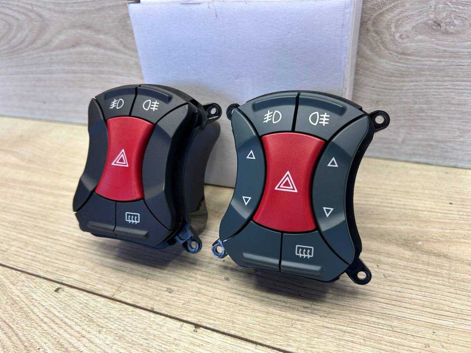 Кнопка аварійки блок склопідіймач Fiat Doblo 119 223 Добло аварійка