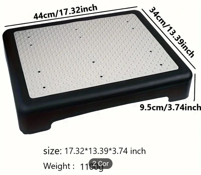 Plataforma / Suporte Elevado – Ideal para Home Office ou Sala | Preto