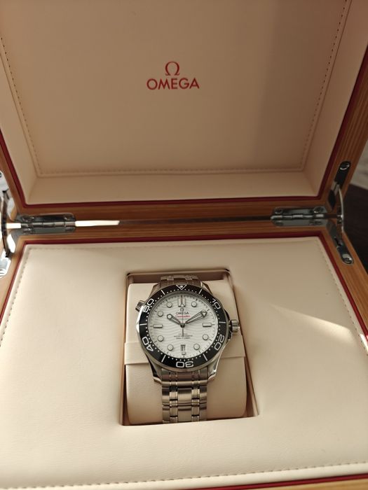 Omega seamaster 300m profesional biała
