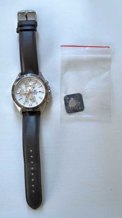 Casio Edifice EFR-546 DY 5451, stan bdb, nowa bateria + zapas!