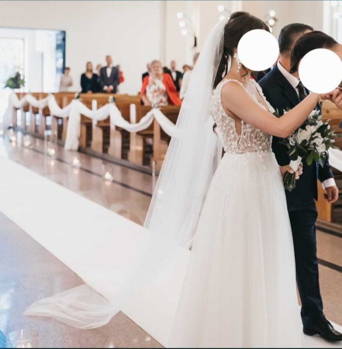 Suknia ślubna + 2 welony GRATIS