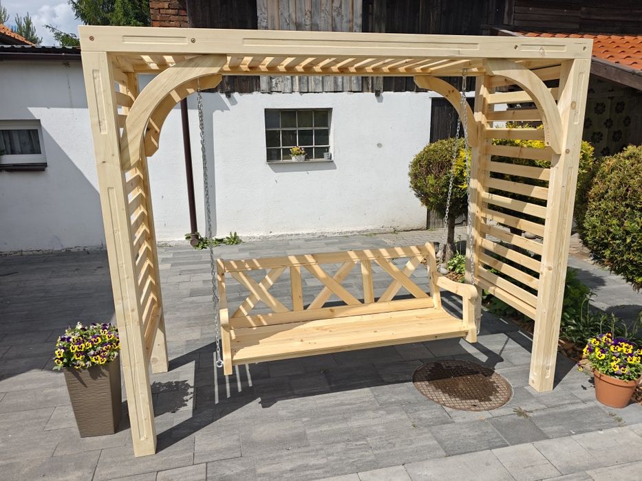 Huśtawka pergola