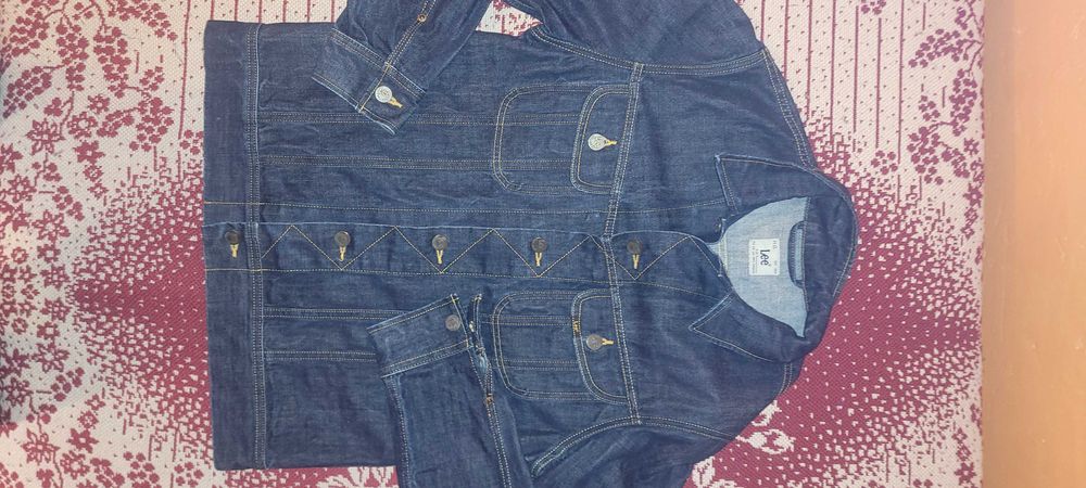 Kurtka męska jeans lee -L