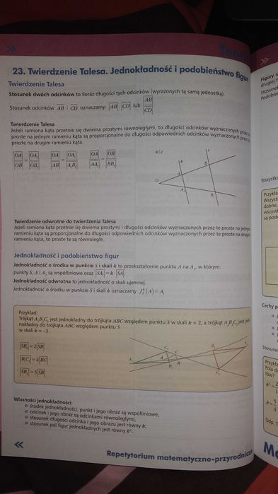 Repetytorium matematyczno-przyrodnicze dla liceum