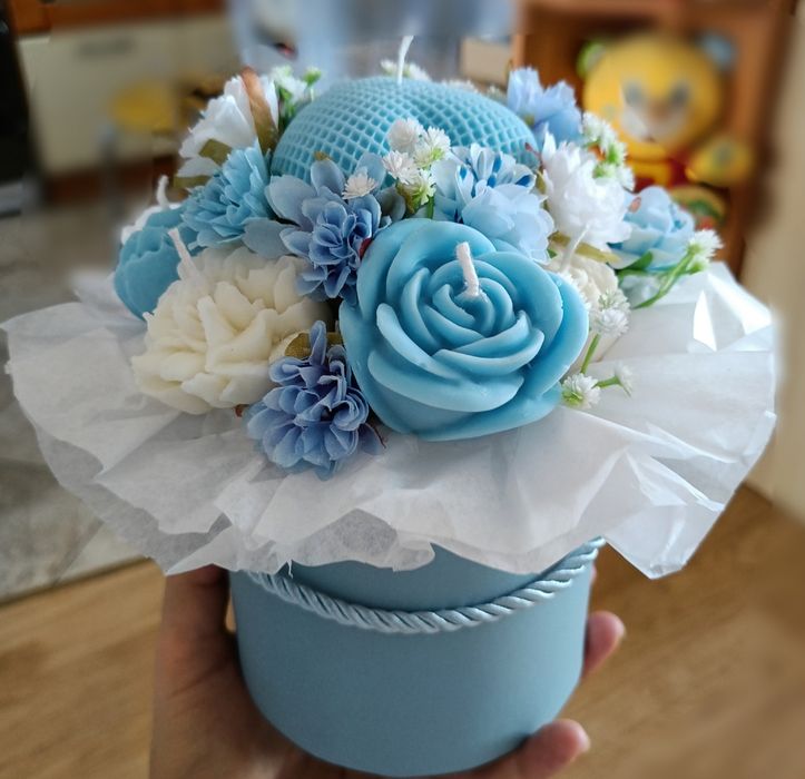 Candle Flower box