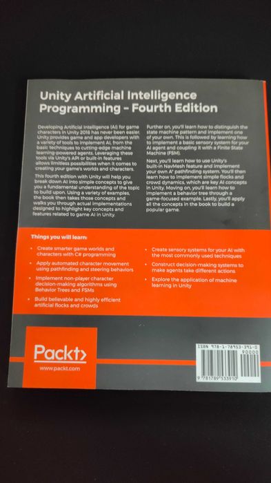Unity Artificial Intelligence Programming, 4th Edition