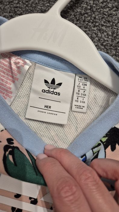 Bluza adidas stan bardzo dobry roz 116