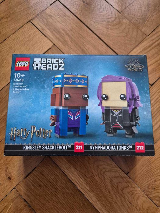 LEGO 40618 BrickHeadz - Kingsley Shacklebolt i Nimfadora Tonks