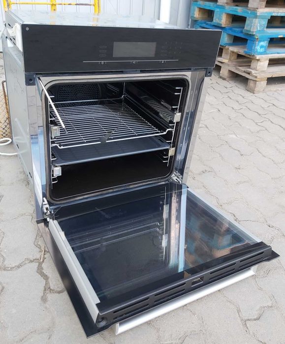 Духовой шкаф Миле Miele H 5681 BP пиролиз пар черная б/у духовка