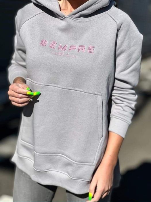 Bluza Sempre Sara szara rozmiar uniwersalny