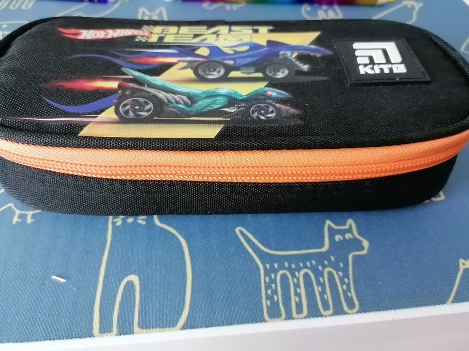 Пенал kite hot wheels
