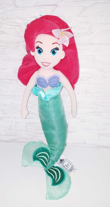 Mała Syrenka Arielka Ariel maskotka pluszak  lala  Disney 53 cm