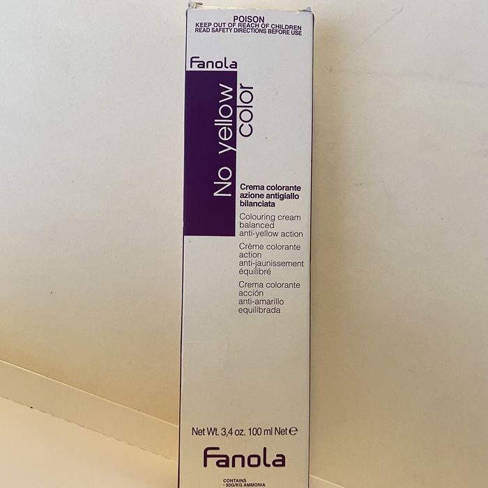 Fanola No Yellow Color Krem Koloryzujący do włosów Ice 8 100ml