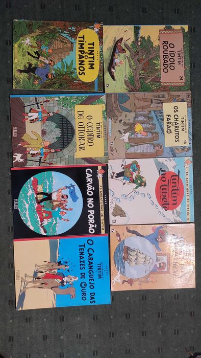 Livros BD Tintin - Cada 5 €
