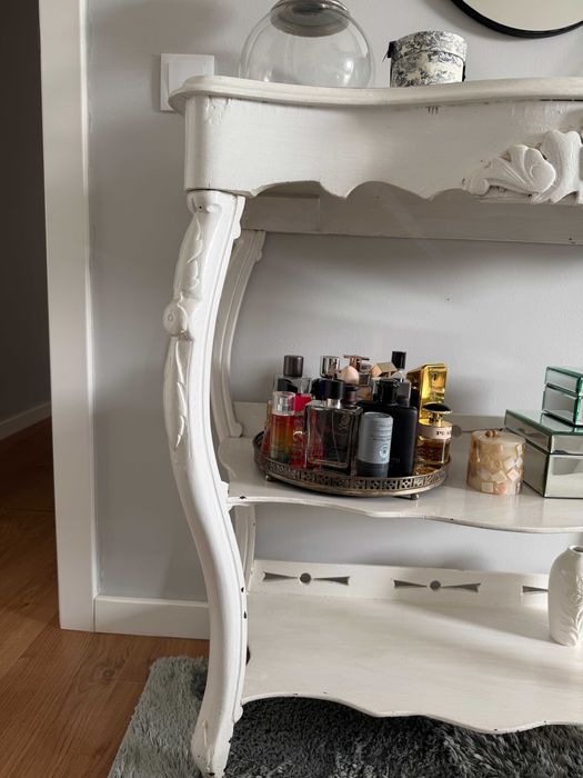 Consola antiga, com tampo em mármore