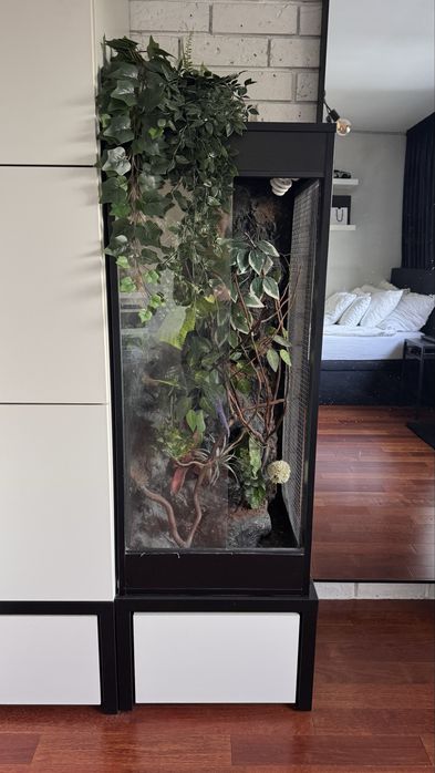 Sprzedam terrarium dla kameleona 50x50x115