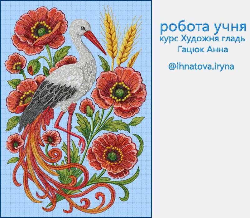 Машинна вишивка. Навчання програмуванню та технології