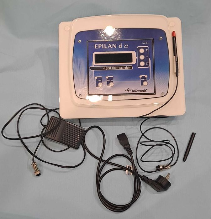 Epilan d22 Biotronik polski do elektrokoagulacji zmian i usuwania owłosienia