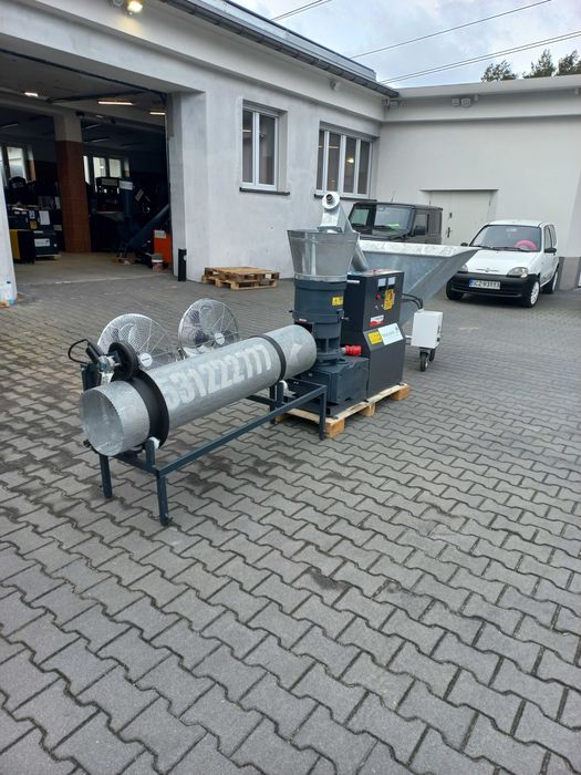 Granulator Peleciarka Pelet Sosna Granulat z Siana Pelet ze Słomy 22kW