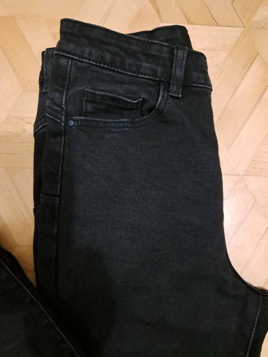 Jeansy czarne denim, Mohito, rozm. 36