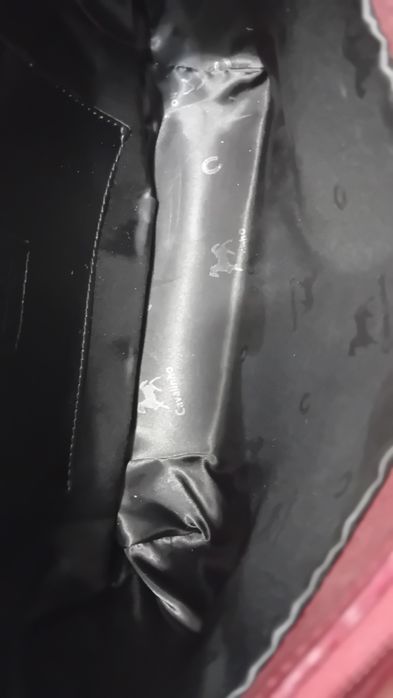 Mala de cor bordeaux da cavalinho