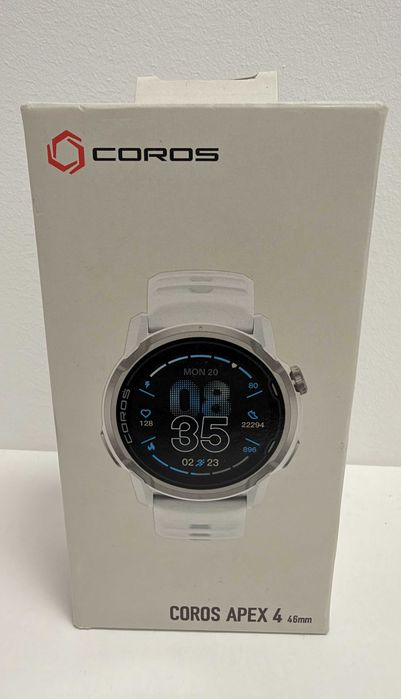Smartwatch Coros APEX 4 biały 46mm
