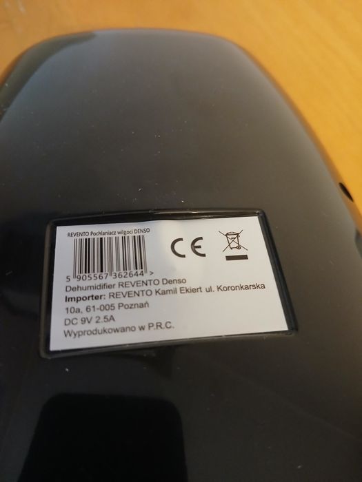 Osuszacz powietrza pochłaniacz wilgoci - Revento Denso 700 ml (cichy)