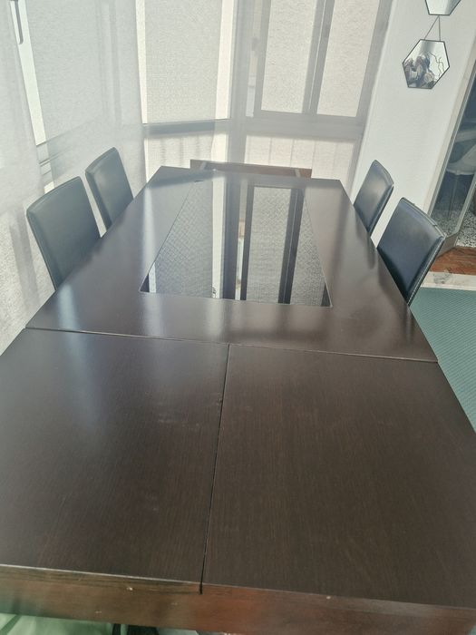 Mesa sala extensível